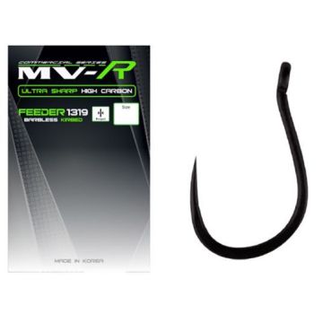 Carlige Maver MV-R 1319 Feeder Eyed Barbless, 20buc/plic