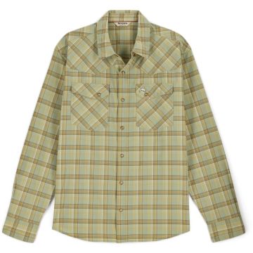Риза Simms Men's Brackett LS Shirt, Pale Pine