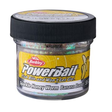 Червеи Berkley PowerBait Honey Worm, Natural, 55 бр/кутия