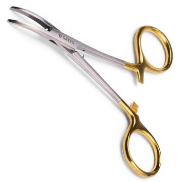 Pensa Greys Curved Forceps, 14cm