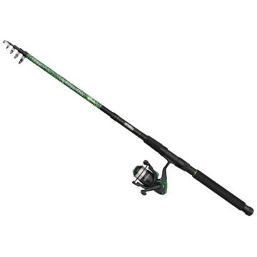 Combo Спининг Mitchell Catch Pro II Telespin 242, 2.40m, 10-30g, 2бр + Макara 3000 Front Drag + Влакно