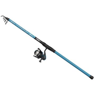 Combo Mitchell Catch Pro II Tele Strong 350, 3.50m, 80-150g, 4buc + Mulineta 5000 Front Drag + Fir