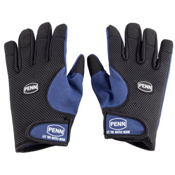 Ръкавици PENN Casting Gloves, цвят Черно/Синьо