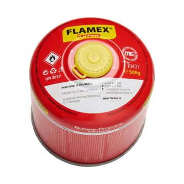 Butelie Gaz Camping Flamex, cu Filet, 500g