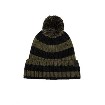 Fes Korda Nanny Pat Bobble Hat, Dark/Olive