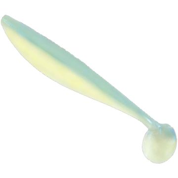 Shad Lunker City SwimFish 3.75", 207 Chartreuse Shad, 9.5cm, 8бр/блистер