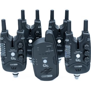 Set Avertizoare Carp Pro Q5, 4+1