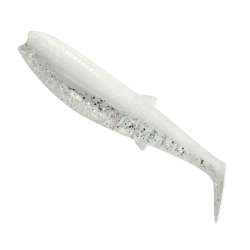 Shad Savage Gear Cannibal, White Flash, 8cm, 5g, 5 бр./блистер