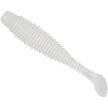 Grub Lunker City Grubster 2", 068 White Satin, 5cm, 10buc/blister