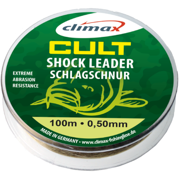 Водач Monofilament Climax Cult Shock Leader, 100m