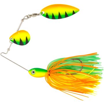 спинербей EnergoTeam Wizard Spinner Bait, Green-Lemon-Orange, 14g
