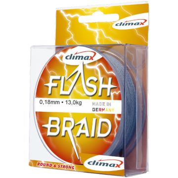 Плетено влакно Climax Flash Braid, Grey, 100m
