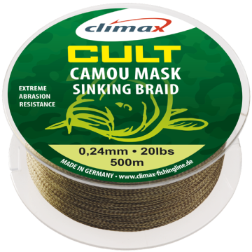 Текстилен шнур Climax Cult Camou Mask Sinking Braid, 500m