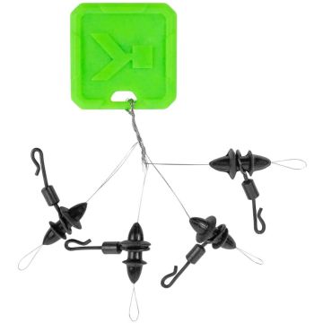 Система Адаптер Korum Speci-Heli Kit Хеликоптер Риг, 4бр/пакет