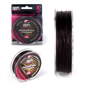 Fir Textil CPK Semistiff Skin Hooklink Brown, 10m