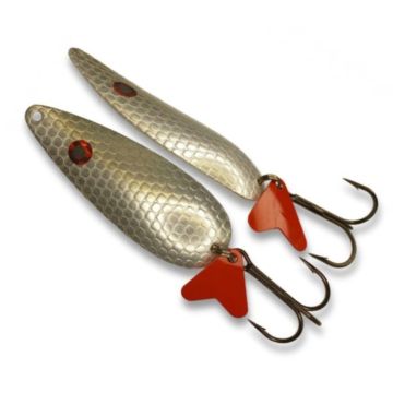 Lingurita Oscilanta Bertilure Austria XXL, Culoare Silver, Solzi 3D, 7.5cm, 16g