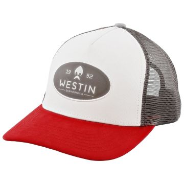 Шапка Westin State Глава, One Size, Silver Grey/Red