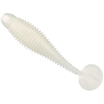 Grub Lunker City Grubster, Albino Shad, 7cm, 10buc/blister