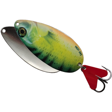 Лъжичка осцилираща Misu Nichelata Raz, Real Perch, 13g