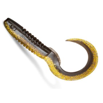 Twister Delphin Twistax Eeltail UVS, MudGold, 6cm, 5бр./плик