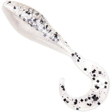 Twister Bass Assassin Curly Shad, S&P Silver Phantom, 5cm, 10бр/плик