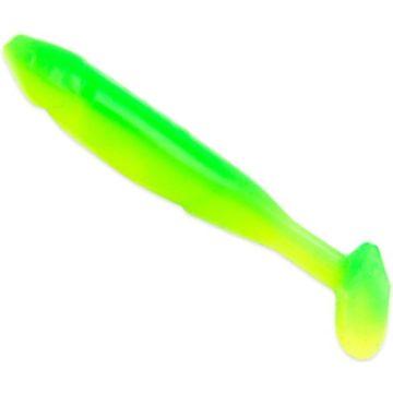 Shad Bass Assassin Crappie Dapper, Green Limetreuse, 5cm, 10 бр./плик