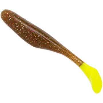 Shad Bass Assassin Walleye Assassin, 10W 40 Lime Tail, 10cm, 10бр/плик