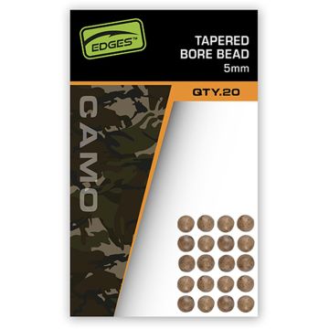 Bilute de Cauciuc FOX Edges Camo Tapered Bore Bead, 5mm, 20buc/plic