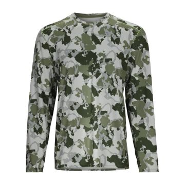 блуза Simms Solarflex Crewneck Regiment Camo Clover