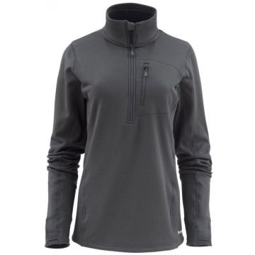 Bluza Simms Women Fleece Midlayer 12 Zip Raven