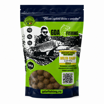 Boilies Tari de Nadit GDA Fishing Delta Secret, Big Carp, 1kg
