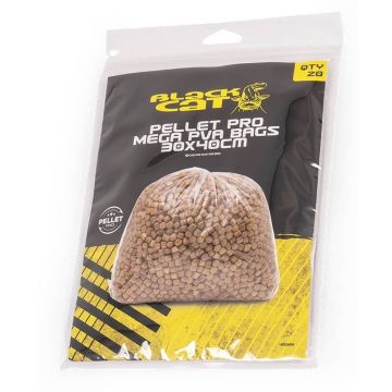 Разтворими PVA пликове Black Cat Pellet Pro Mega, 30x40cm, 20 бр./плик
