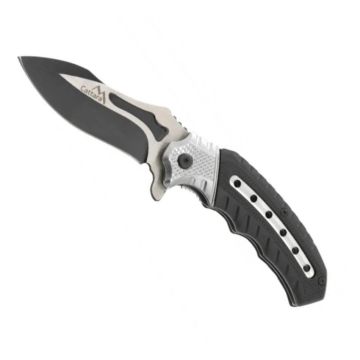Нож Cattara Cobra, Сребристо/Черно, 9.5cm