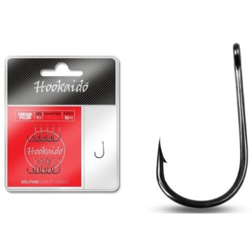 Куки Delphin Hookaido фидер FULER Ring, 10+1 бр./плик