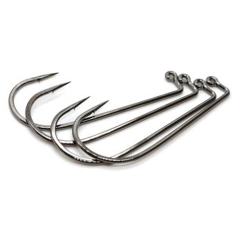 Куки Fudo Aberdeen джиг, Black Nickel, 25 бр./пакет