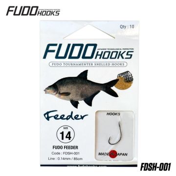 Carlige Legate Fudo Feeder BN, 85cm, 10bucplic