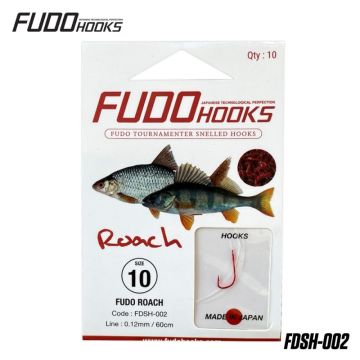 Carlige Legate Fudo Roach RD, 60cm, 10bucplic