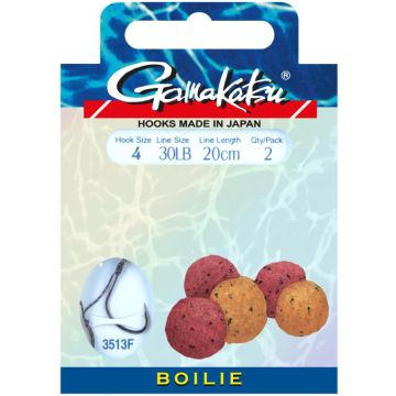 куки вързани Gamakatsu BKS 3513F Boilie, 2бр./плик