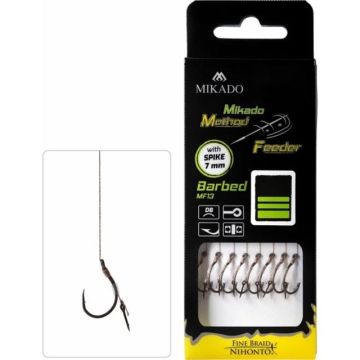 Carlige Legate Mikado Method Feeder Rig, 10cm, 8bucplic