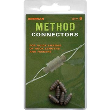 Conector Rapid Drennan Method Feeder, 6buc/plic