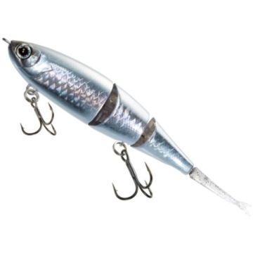 Swimbait Shimano Bantam BT Bait Jointed, 002-White, 9.9cm, 6g