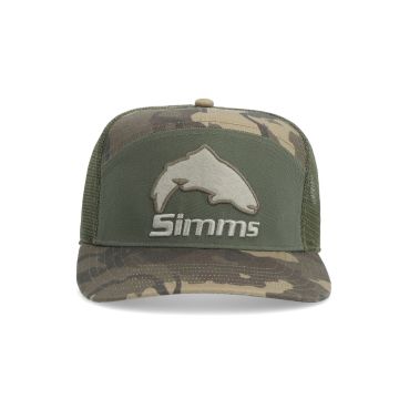 шапка Simms Brown Trout 7-Panel, Цвят Olive