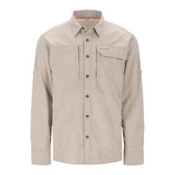 Риза Simms Guide BugStopper Shirt, Dolomite Heather