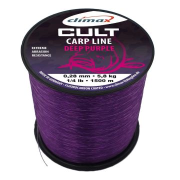 Fir Monofilament Climax Cult Carp, Deep Purple, 1000m