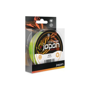 Monofilament влакно Delphin Japan Origin, флуоресцентно жълто, 200m
