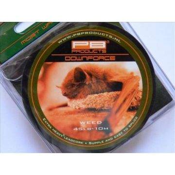 Влакно Leadcore PB Products Downforce 10m + игла Gravel