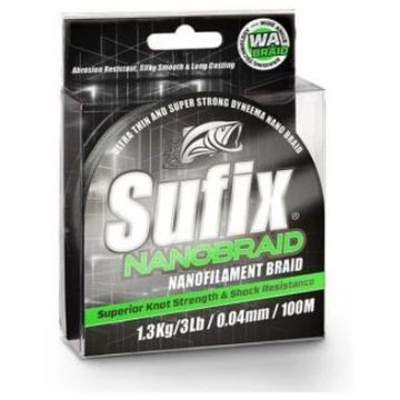 Fir Textil Sufix Nano Braid, Pink, 100m