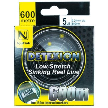 Fir Monofilament NuFish Detexion Sinking, 600m
