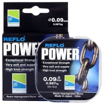 Влакно Monofilament Preston Reflo Power, 100m