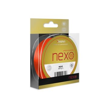 Fir Textil Delphin Nexo 8 Premium Braid Line, Fluo Orange, 130m